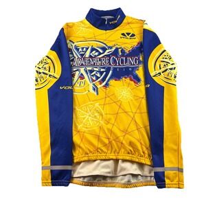 Vintage Voler Adventure Cycling Ass.. Jersey Men's M Bike Shirt Made In USA